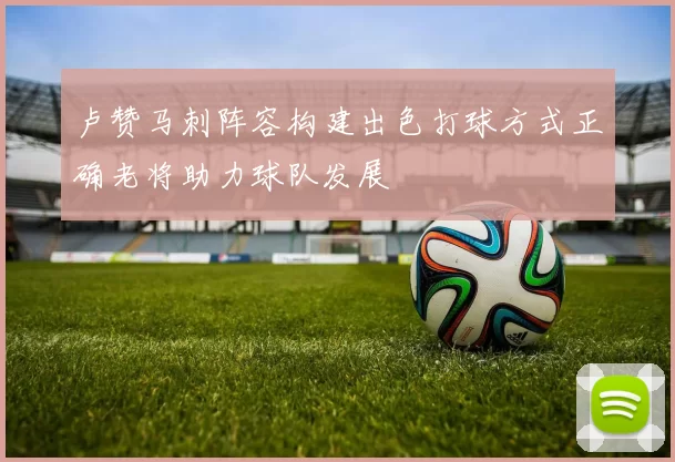 卢赞马刺阵容构建出色打球方式正确老将助力球队发展
